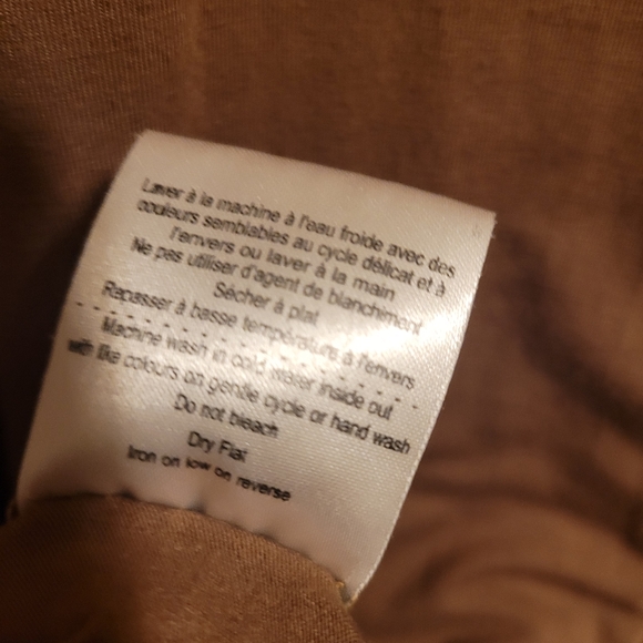 Le Château Tan T-Shirt Dress - Picture 5 of 6